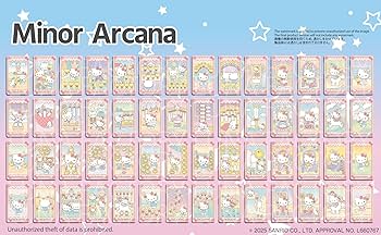 ハローキティ　タロット LUNA's HELLO KITTY TAROT』ハローキティのタロットがついに発売